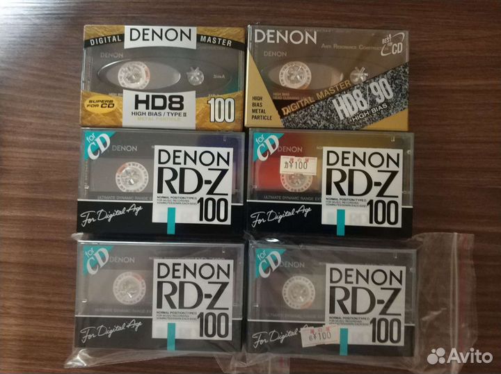 Аудиокассеты Denon
