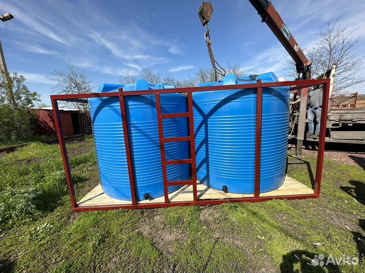 Емкость под воду в кассете