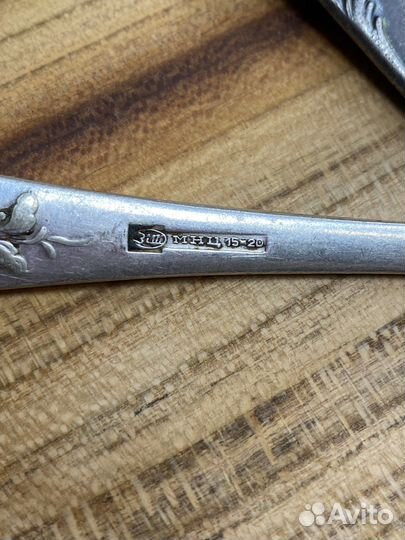 Ложки столовые мельхиор СССР