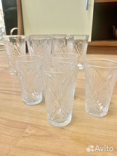 Гусь хрустальный стаканы