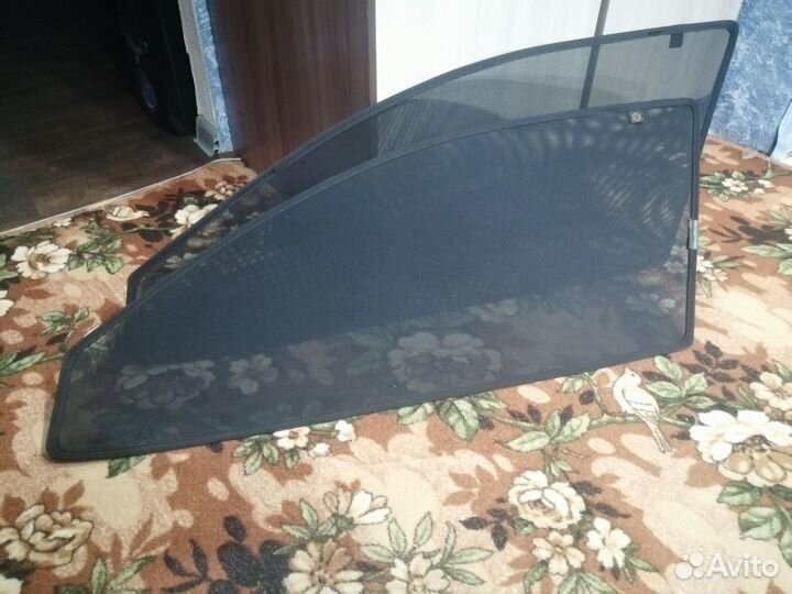 Каркасные шторки trokot на KIA RIO 4