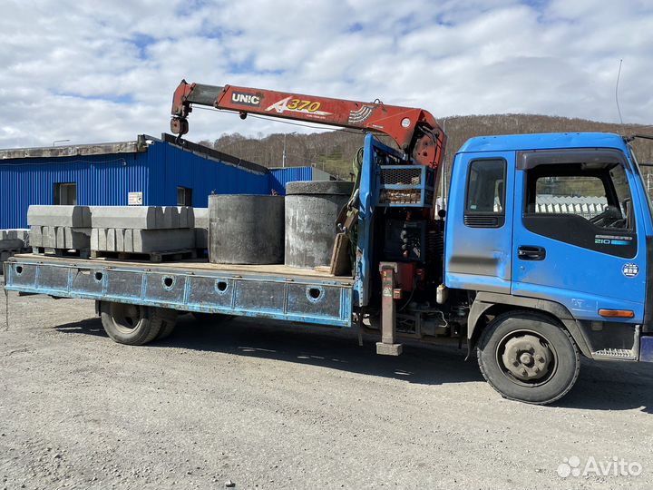 Бортовой грузовик с кму манипулятор,перевозка