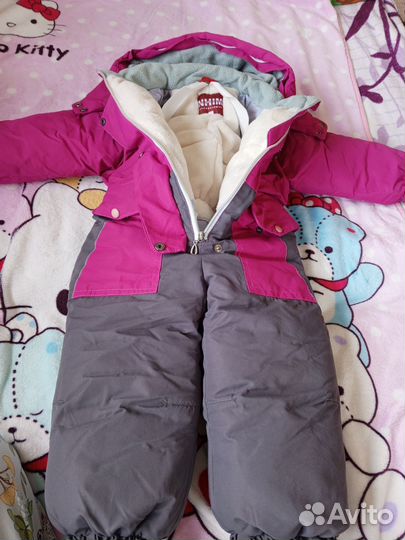 Зимний комбинезон для девочки