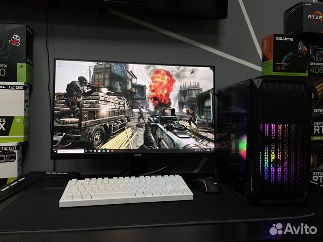 Игровой пк (6 ядер/16GB/GTX 1050)