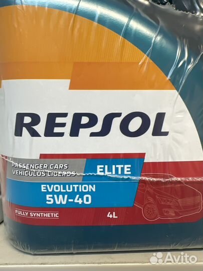 Масло моторное repsol elite evolution 5w40 5l