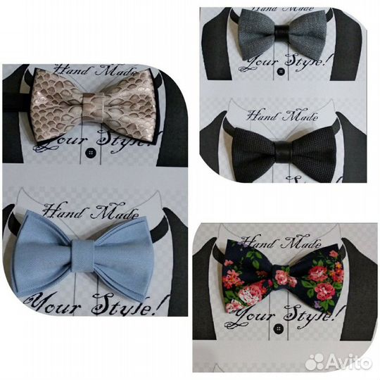 Галстук-бабочка на праздник и каждый день