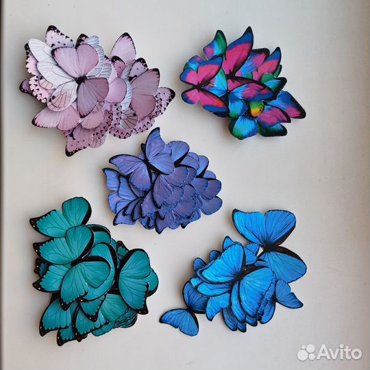 Бабочки для букета вырезанные 100шт