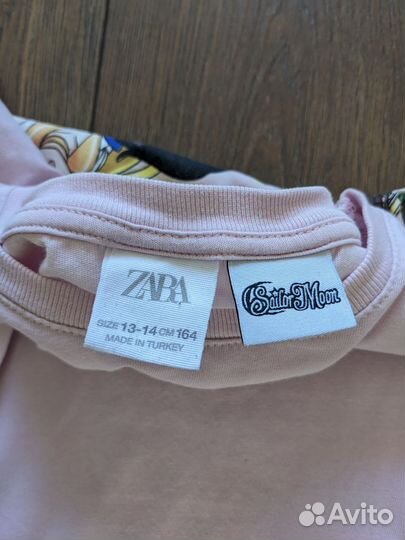 Лонгслив Zara мерч Сейлор Мун женский