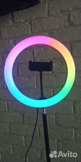 Селфи лампа со штативом и пультом