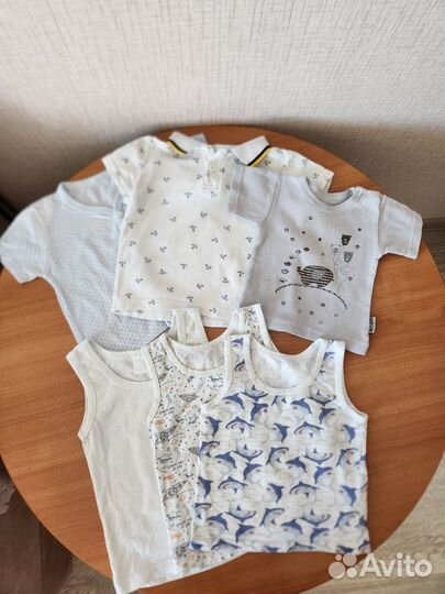 Летние вещи на мальчика пакетом 68-74 Beneton,Nike