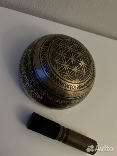 Кованая поющая чаша