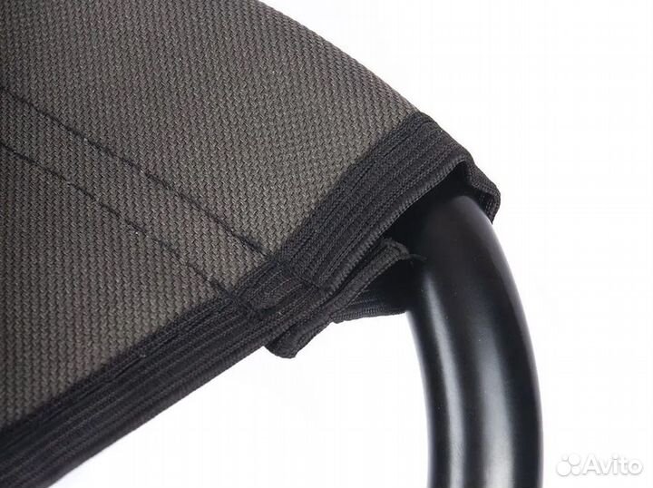 Табурет складной большой стальной 39,5x32x38 хаки