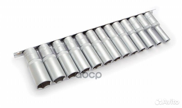 Набор головок 6-гр. удлинен. 1/2 13 шт (8 10 12