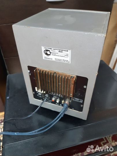 Сабвуфер Microlab M-620 и Yamaha M20 DSP