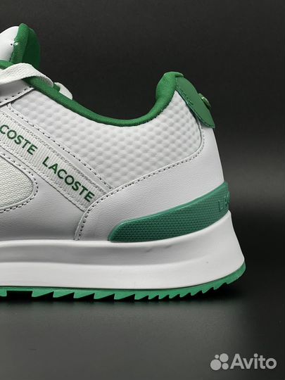 Кроссовки Lacoste Partner White/Green зеленые