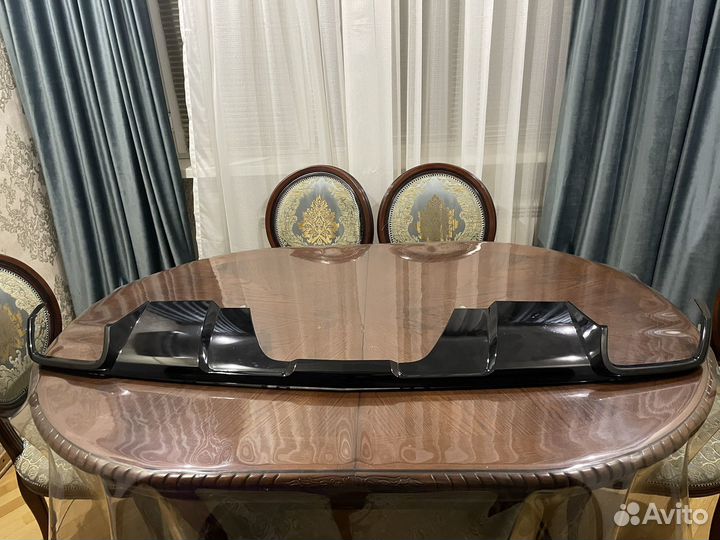 Накладка на задний бампер