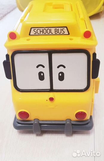 Автобус Скулби Кейс-Гараж Поли Робокар