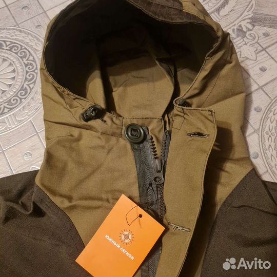 Горка 3м на замке и ленточных пуговицах, хаки