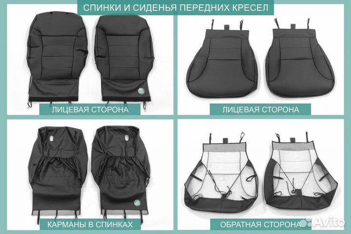 Авточехлы Honda Stepwgn (2001-2003)