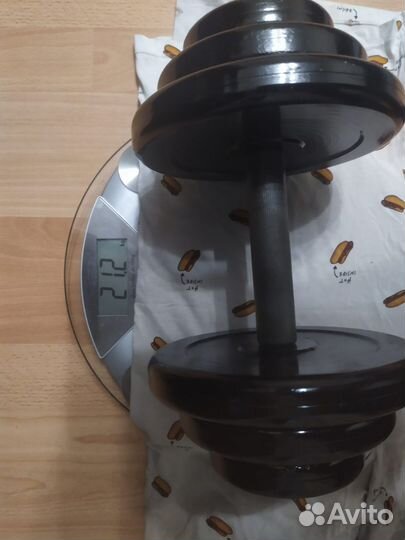 Гантели разборные