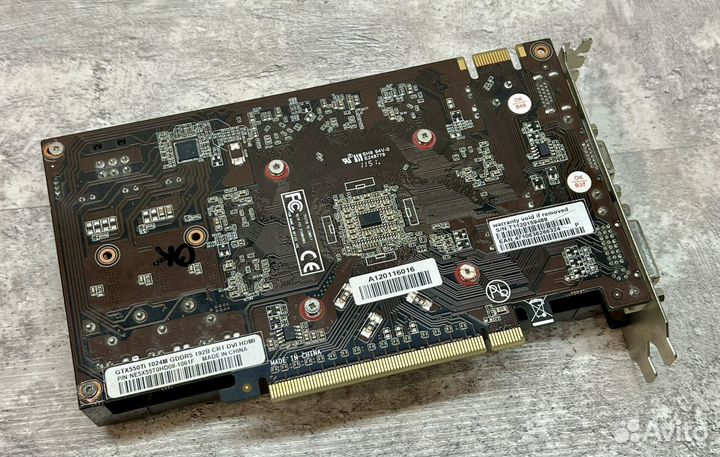 Видеокарта Palit GTX 550Ti 1Gb VGA DVI hdmi