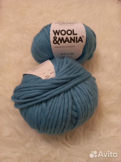 Пряжа для вязания Wool&mania перуанская шерсть