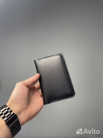 Обложка для автодокументов натуральная кожа