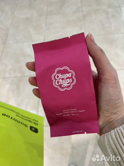 Тональная основа-кушон от Чупа-чупс