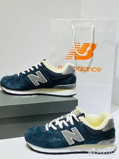 Кроссовки New Balance 574 зимние