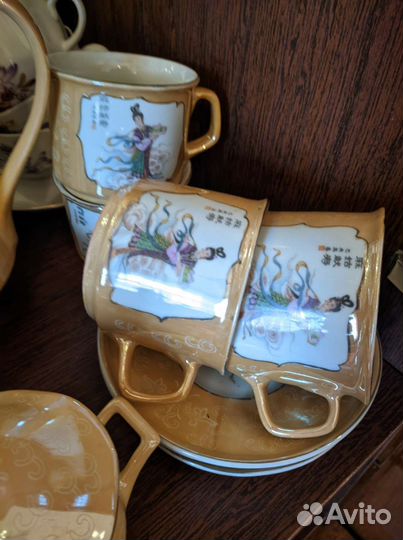 Китайский кофейный сервиз