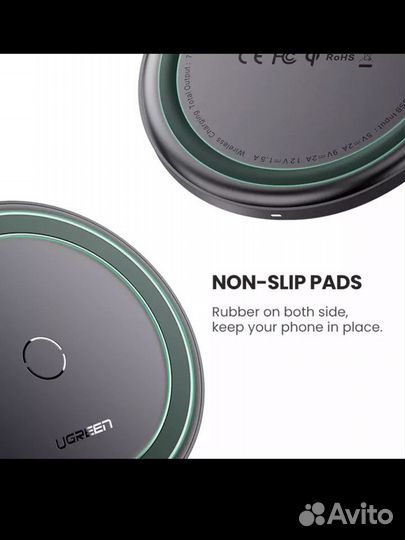 Беспроводное Зарядное Устройство 10 Вт Ugreen