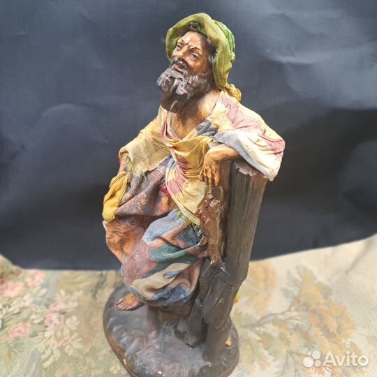 Фигурка Св Петра, в стиле Cartapesta ок 1930 Итал