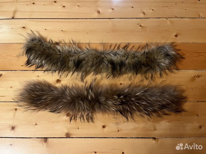 Меховые опушки 2 штуки