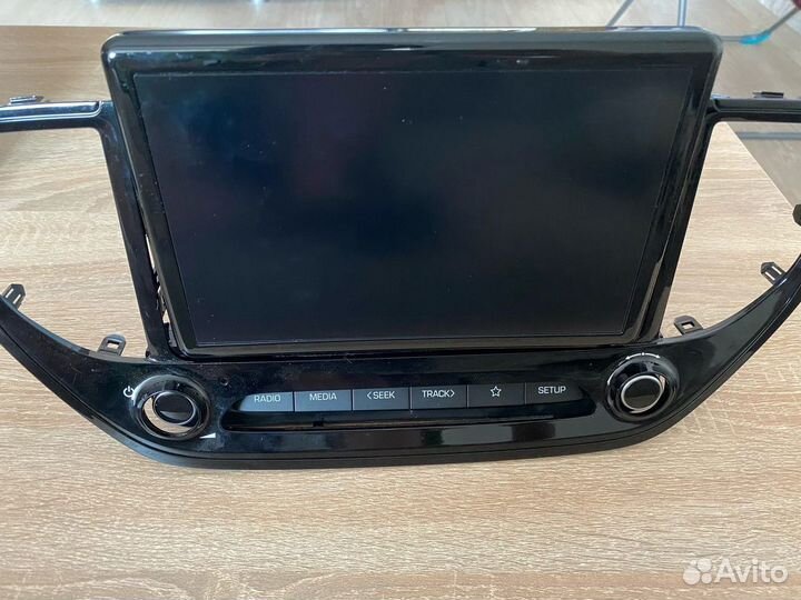 Штатная магнитола на hyundai solaris 2021