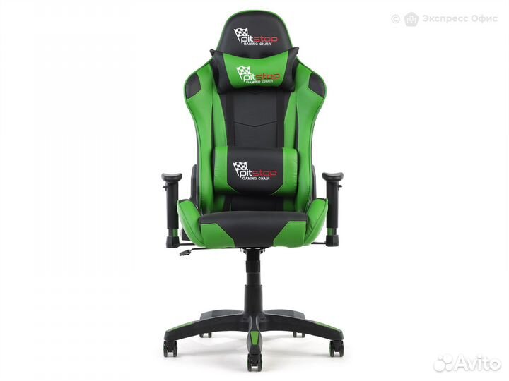 Кресло игровое College CLG-801LXH Green