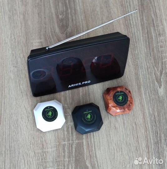 Кнопки вызова официанта модель Бургер и табло