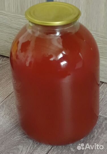 Сок томатный домашний