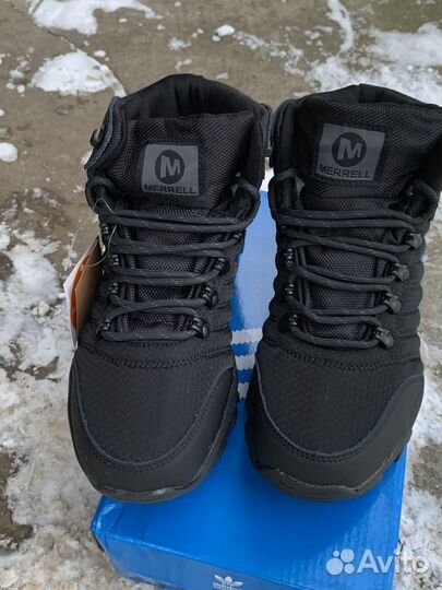 Мужские зимние кроссовки merrell с мехом