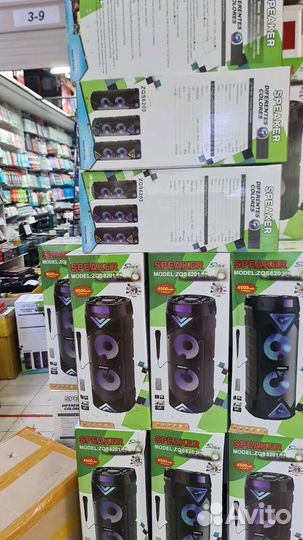 Большая портативная колонка ZQS-6201