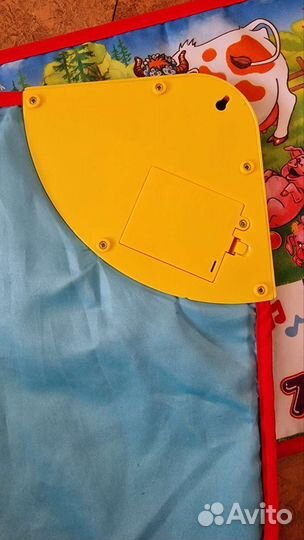 Азбука Ферма пианино мягкое,обучающий коврик