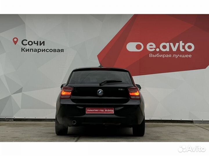 BMW 1 серия 1.6 AT, 2012, 190 000 км