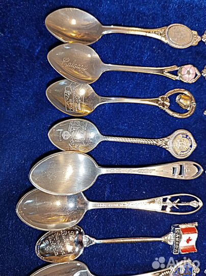 Ложки сувенирные.США.Штаты.Коллекция.Города