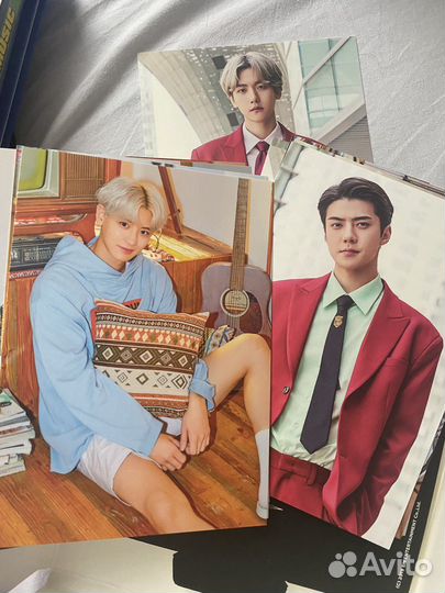 Открытки EXO с концерта Exploration