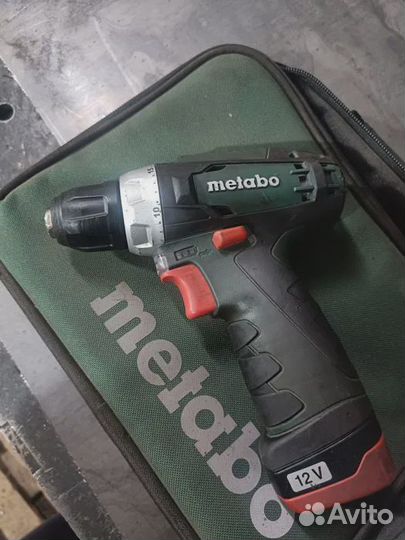 Шуруповерт Metabo bs 12v