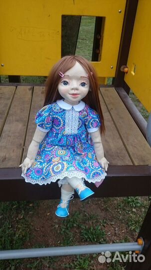 Кукла ручной работы Женечка