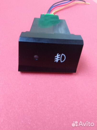 Кнопка передних птф на hyundai accent+фишка