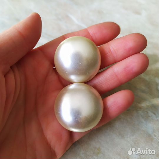 Винтажные серьги клипсы