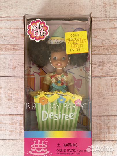 Кукла Келли Барби Маттел