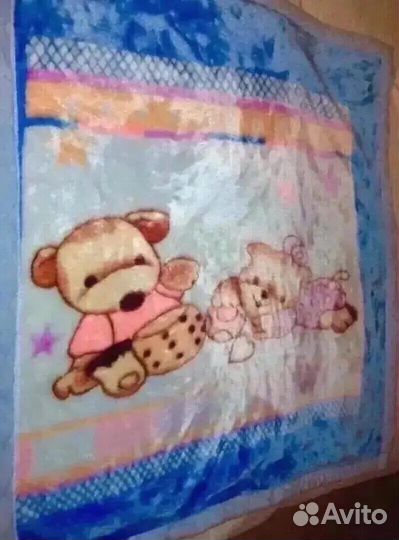 Пушистые новые детские Пледы