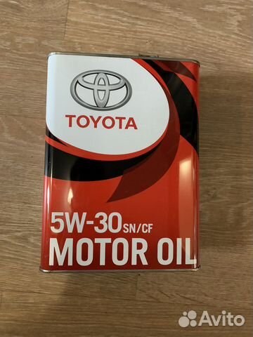 Масло моторное toyota 5w30 оригинал купить в Нижнем Новгороде | Авито